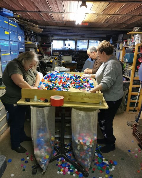 Partenaire de la collecte des bouchons en plastique avec Bouchons Franciliens